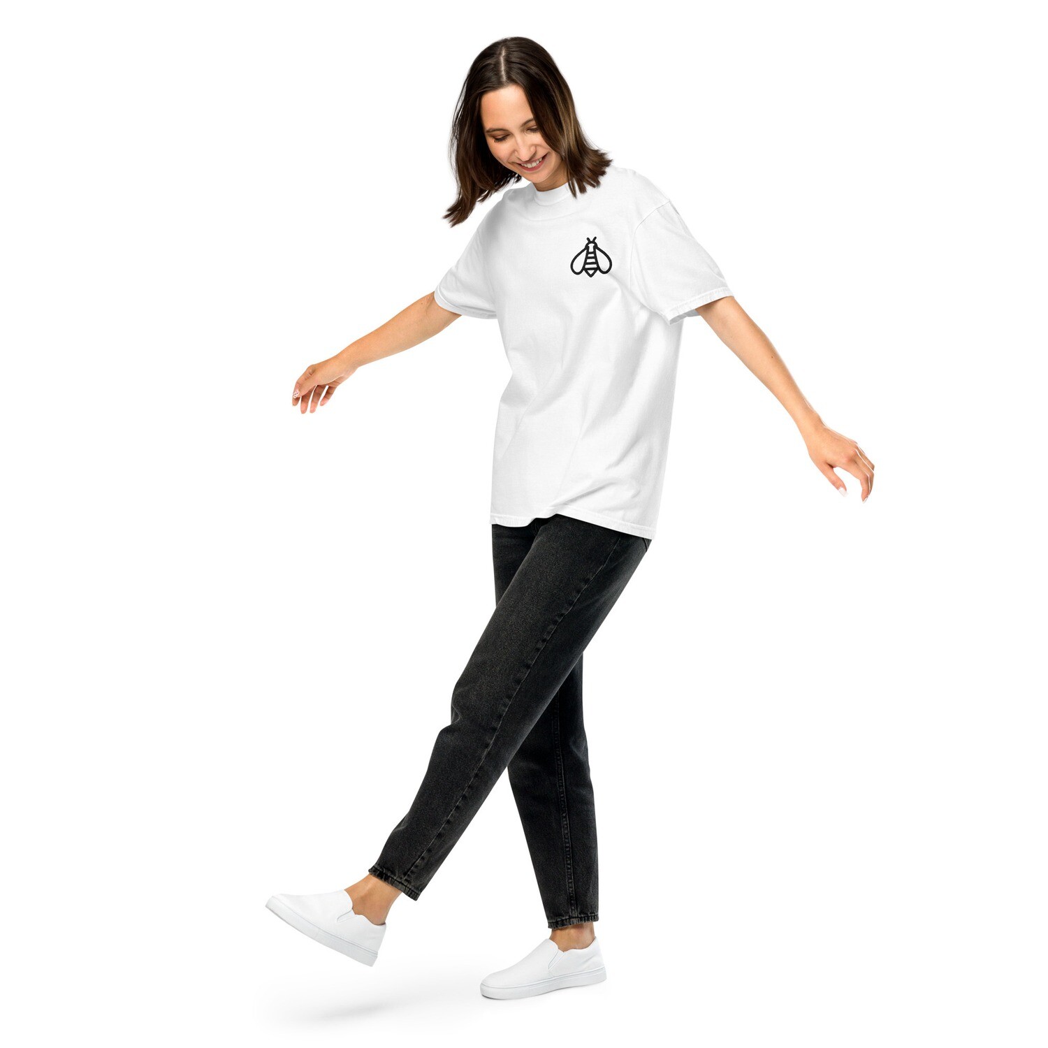 Droneit Unisex garment-dyed heavyweight t-shirt