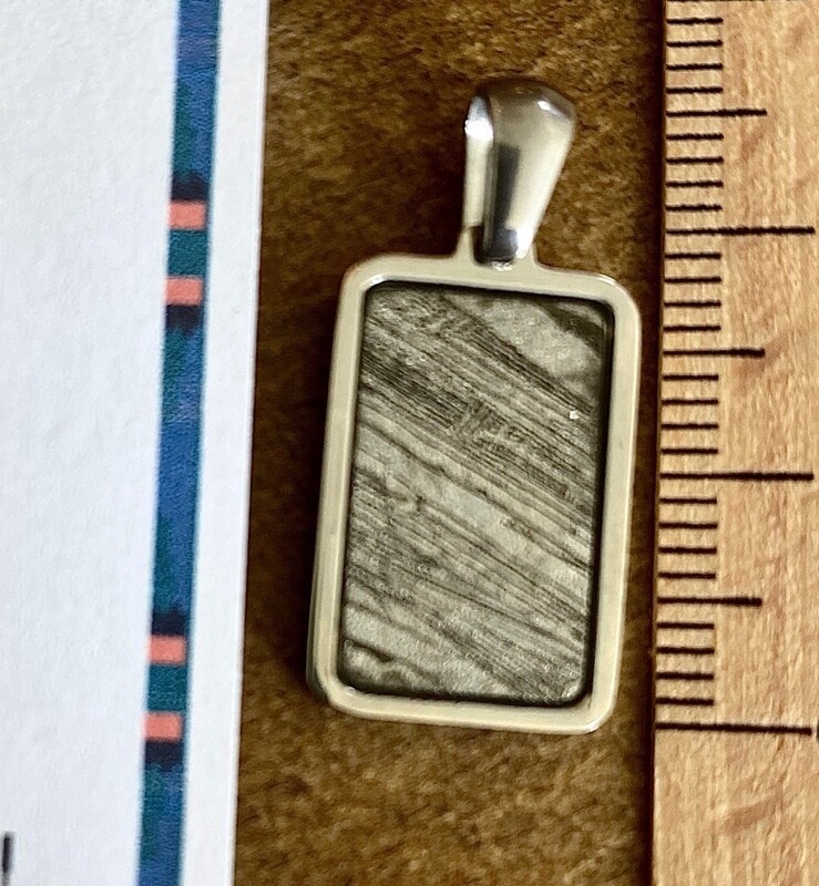 Seymchanteorit Anhänger Seymchan