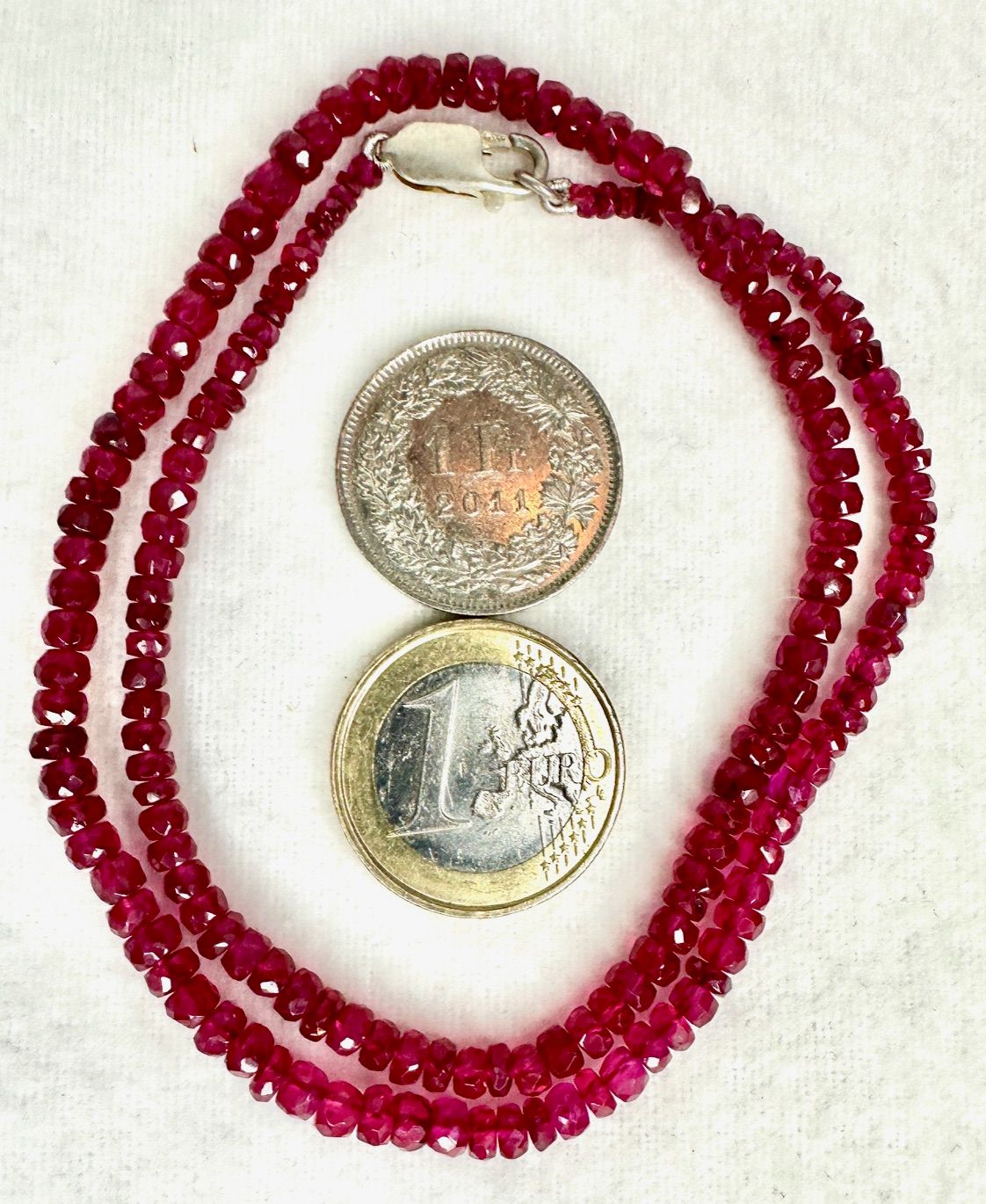 Andara «Kristall» Rote Kette UV aktiv!