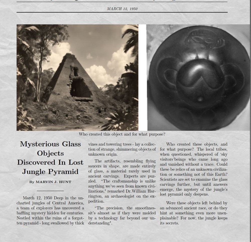 Andara «Kristall» UFO - Rarität! Grün