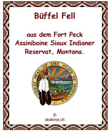 Büffelfell Bison