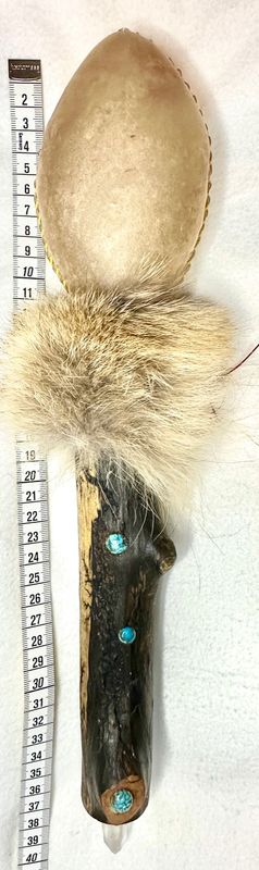 Wolf Schamanen Rassel