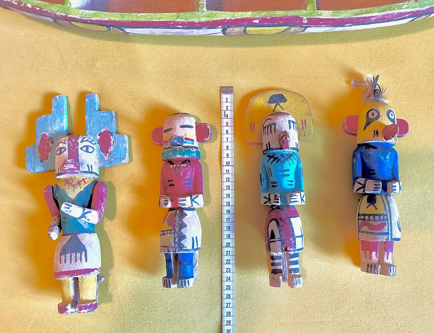 Hopi Kachina Cotton Root Wood Boot