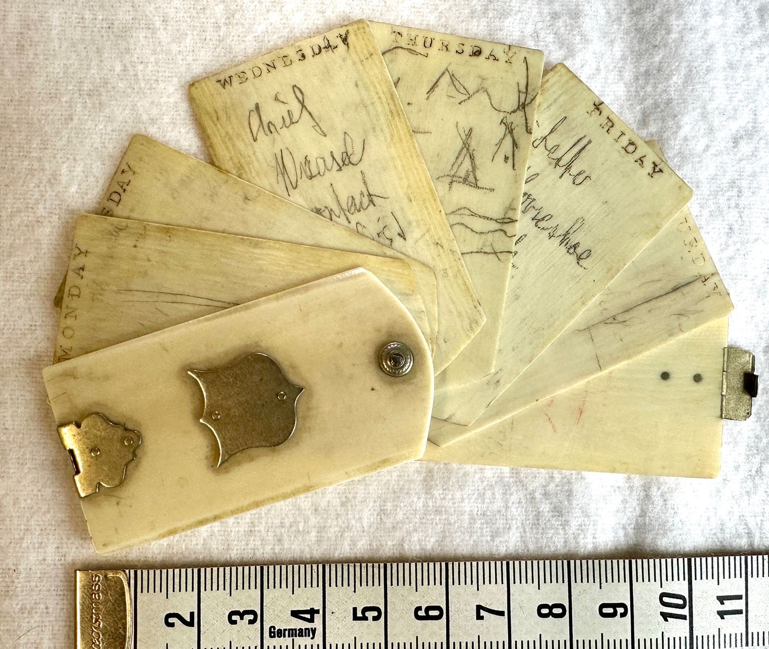 Original US Armee Pocket Agenda Indianer Kriege 1876