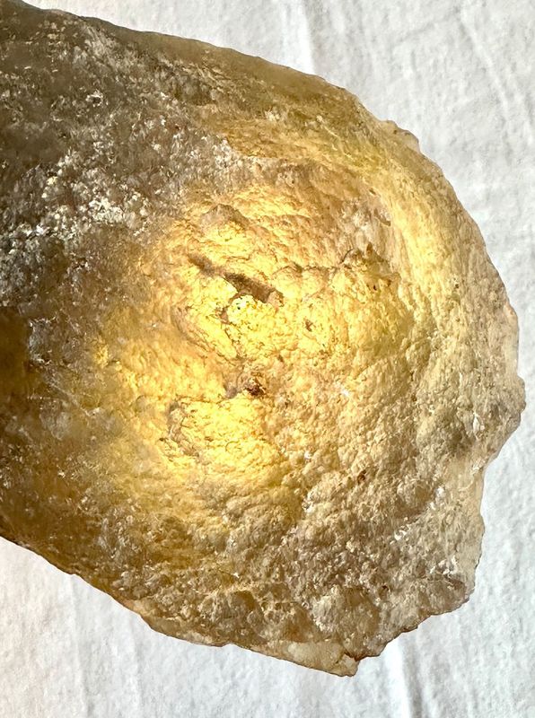 XXL Tektit Wüstenglas Gold Tektit - Rarität!