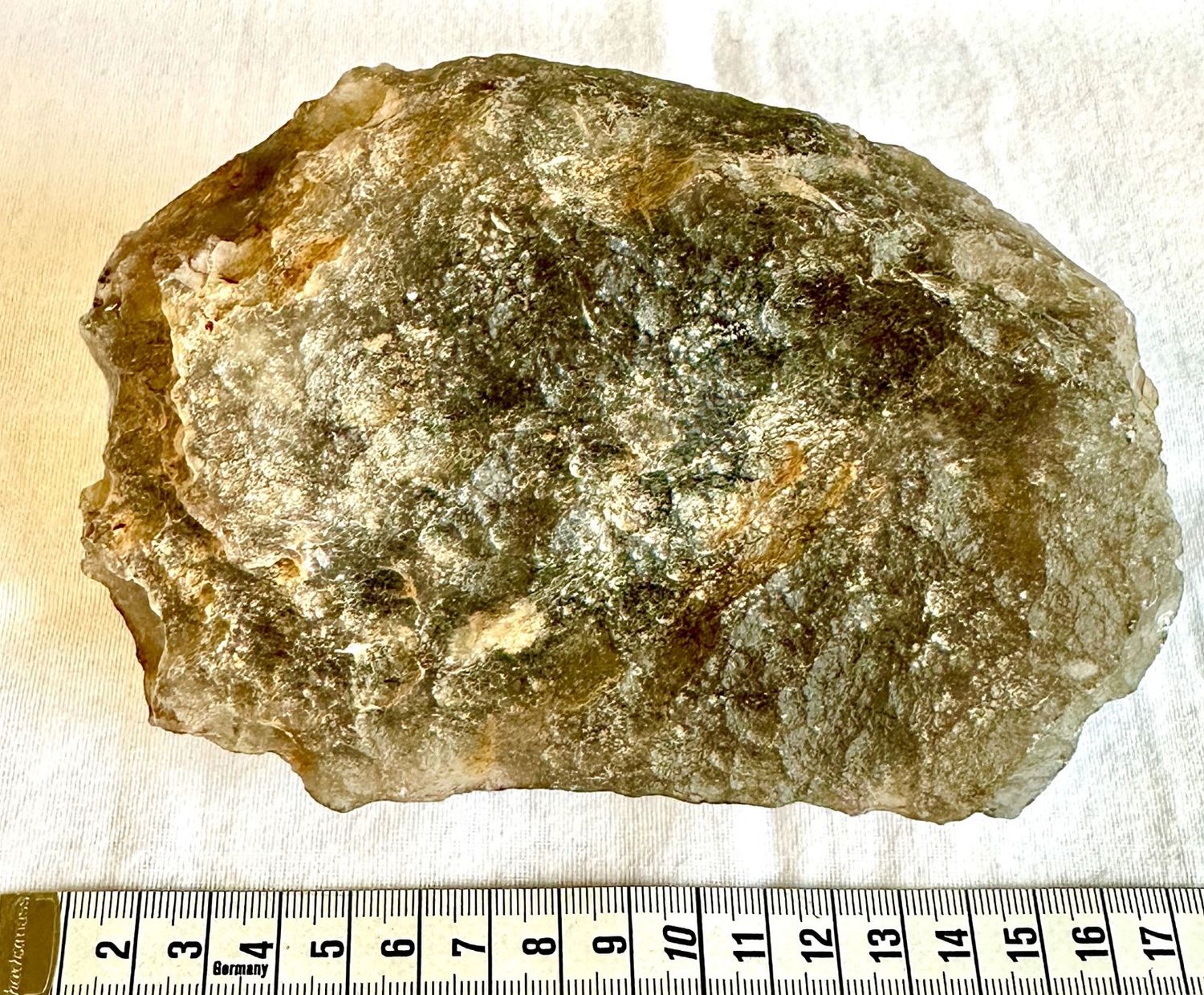 XXL Tektit Wüstenglas Gold Tektit - Rarität!