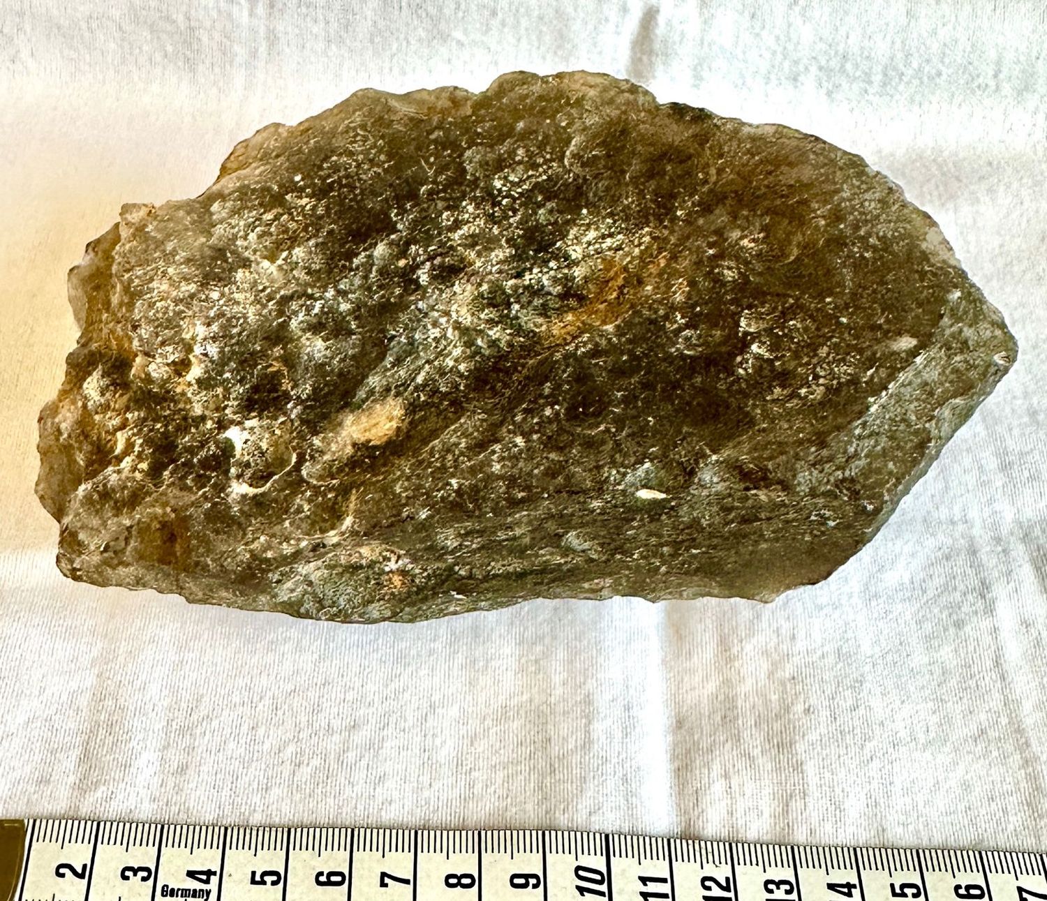 XXL Tektit Wüstenglas Gold Tektit - Rarität!