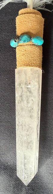 Echte Adlerfeder in Kristall -Rarität!