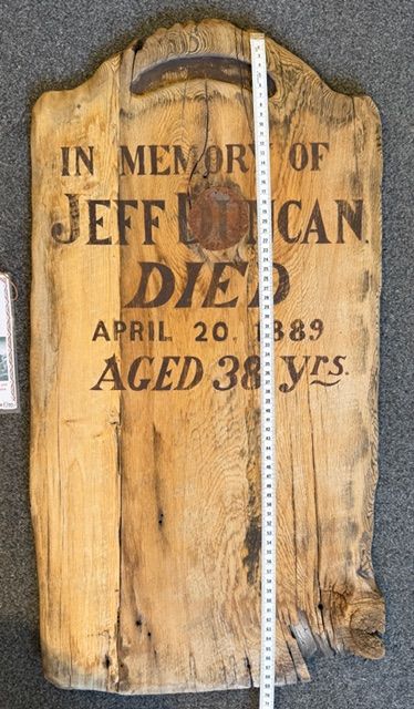 Original 1894 - Arizona Tombstone Grabstein - Rarität!