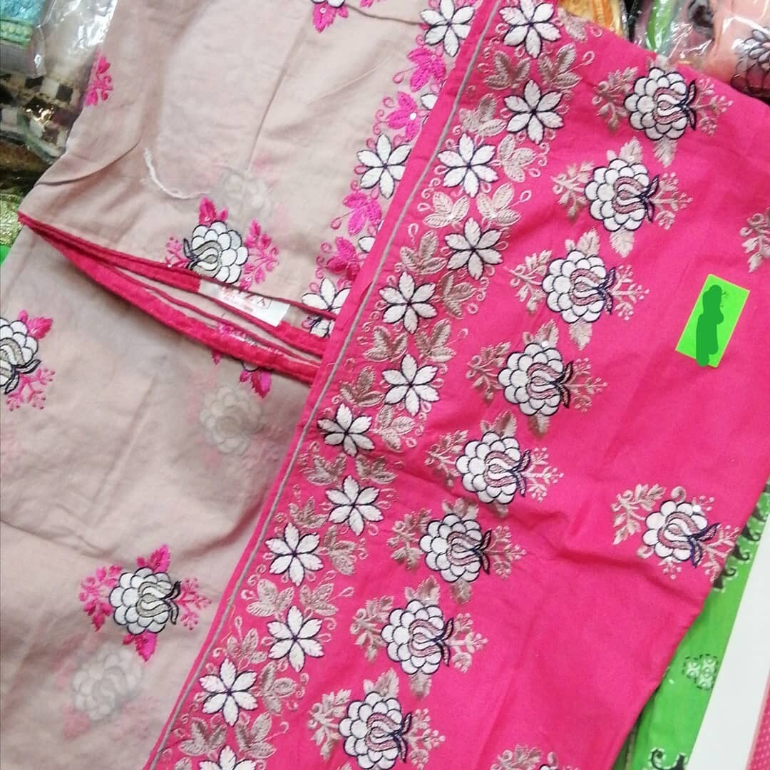 Cotton embroidery salwar #4