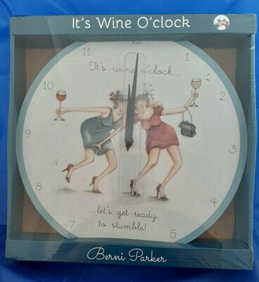 Clock - It's Wine O'Clock