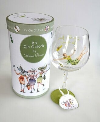Gin Glass - Let the Fun Be-Gin
