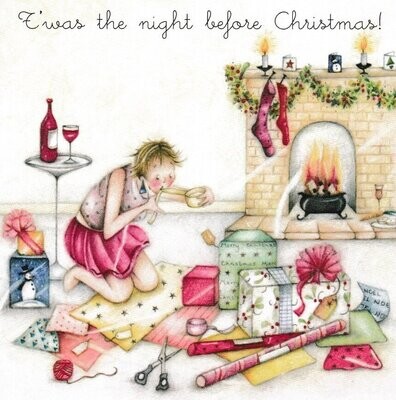 Twas The Night Before Christmas (Single Card)