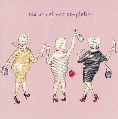 Lead Us Not Into Temptation - Artbeat (Single Card)