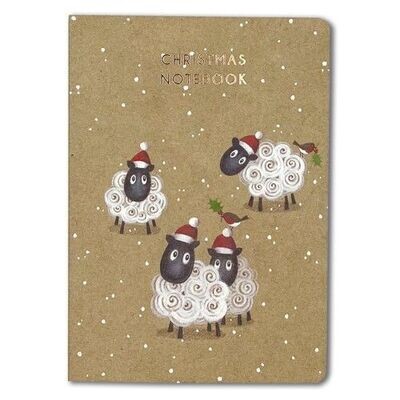 Notebook A6 - Christmas Sheep