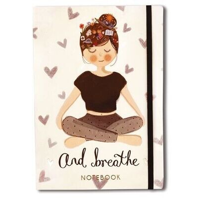 Notebook - ...And Breathe! A5 size