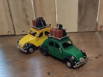 2cv en métal