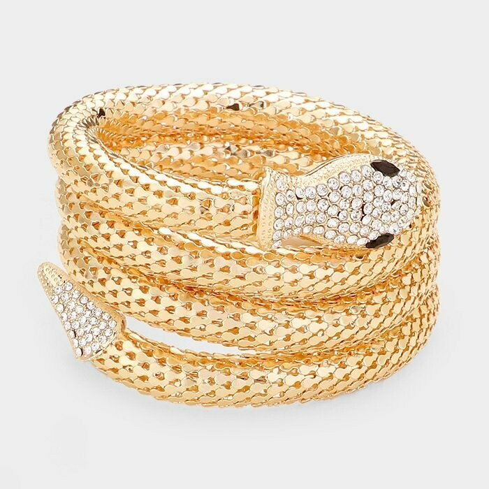 The Shadiya Vintage Snake Bracelet