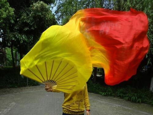 Extra-Large Fire Fan Veil Extra-Large Fire Fan Veil