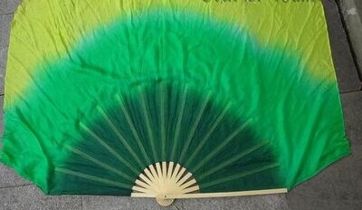 Extra-Large Emerald Sun Fan Veil