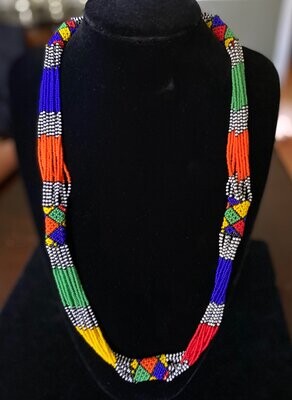 Nandi South African Beaded Necklace