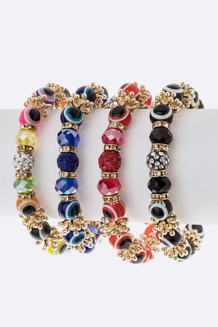 The Aziza Evil Eye Bracelet
