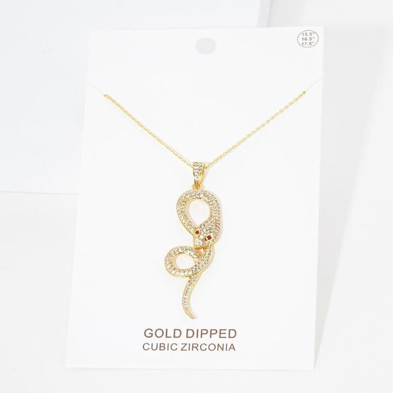 Stella Snake Necklace