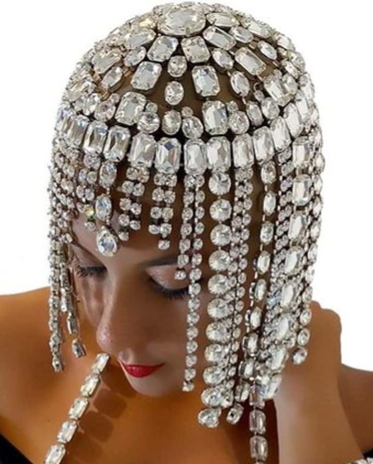 The Gabby Vintage 1920s Rhinestone Headpiece