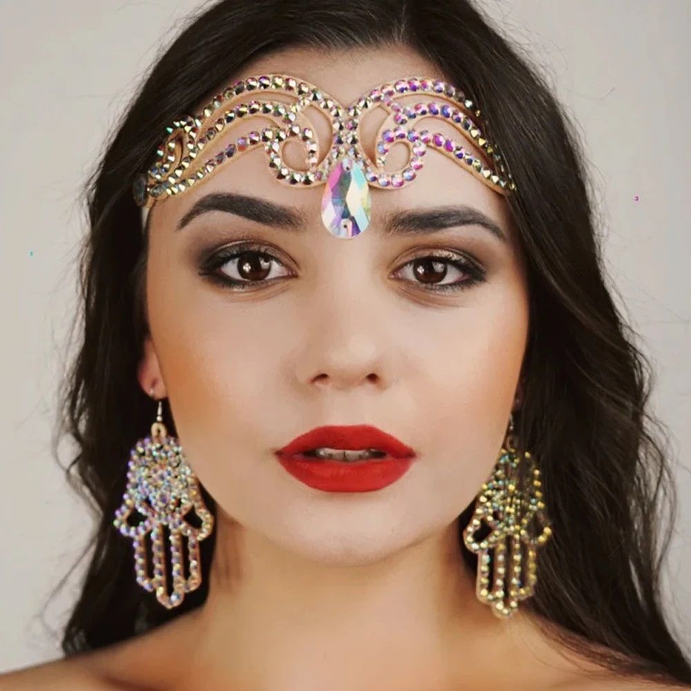 The Isabeau Earrings & Headpiece Set