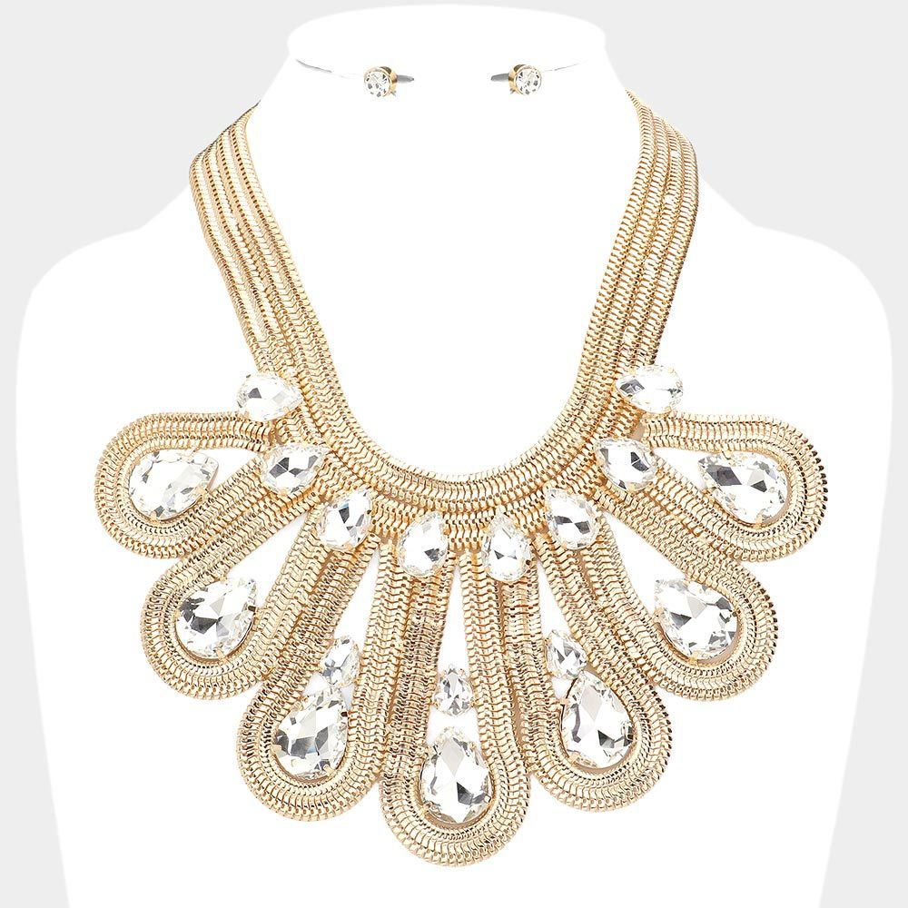 The Augusta Statement Necklace Set