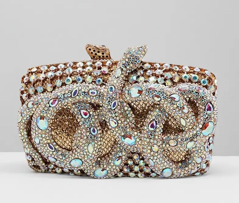 The Sultana Snake Evening Bag