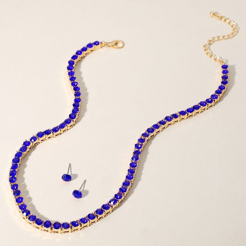 The Angela Tennis Chain Set