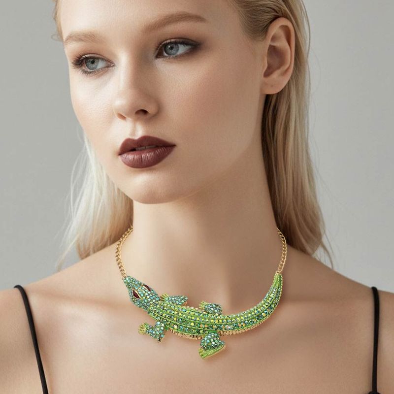 The Gloria Gator Necklace