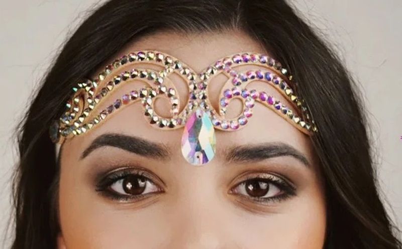 The Dina Rhinestone Headpiece The Dina Rhinestone Headpiece