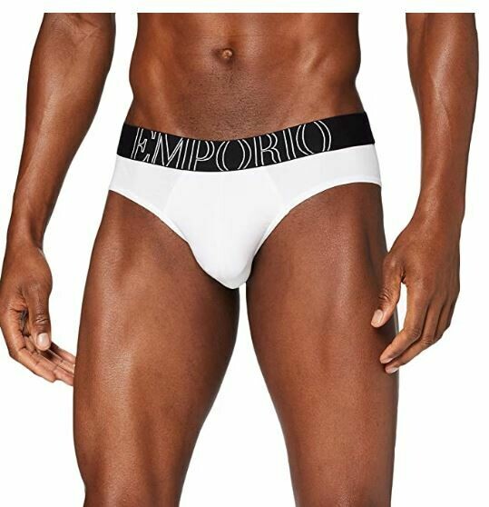 Slip Emporio Armani -  MEGA LOGO - BIANCO
