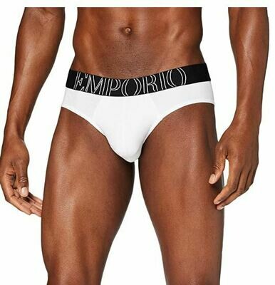 Slip Emporio Armani -  MEGA LOGO - BIANCO