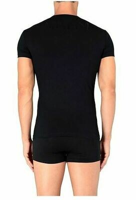 T-Shirt Emporio Armani - MEGA LOGO - NERO