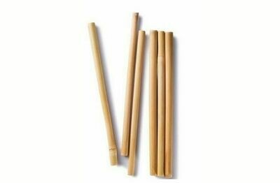 Natural Reusable Bamboo Straw (Single Piece) Natural Reusable Bamboo Straw (Single Piece)