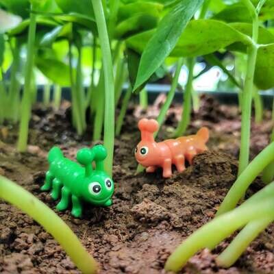 Miniature Caterpillar Assorted (Single Piece) Miniature Caterpillar Assorted (Single Piece)