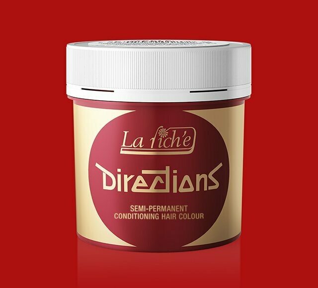 Directions Semi Permanent Hair Dye PILLARBOX RED