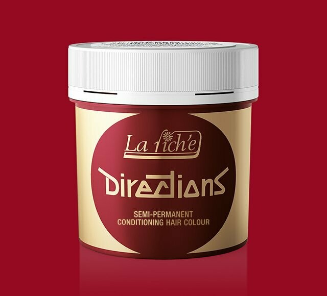 Directions Semi Permanent Hair Dye VERMILLION RED