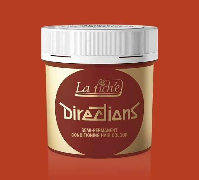 Directions Semi Permanent Hair Dye CORAL RED