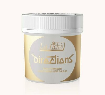 Directions Semi Permanent Hair Dye WHITE TONER