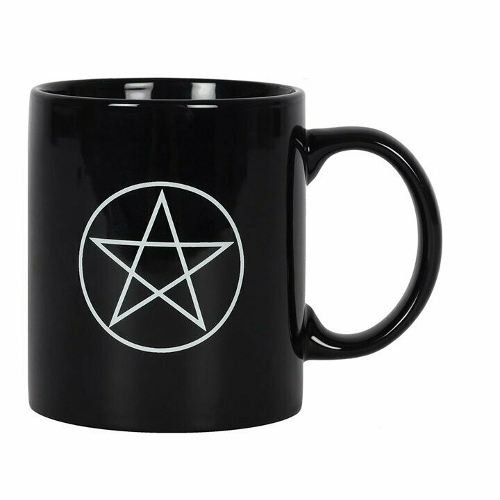 Black Pentagram Mug