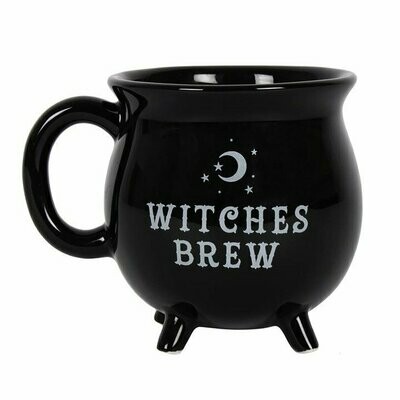 Witches Brew Black Cauldron Mug