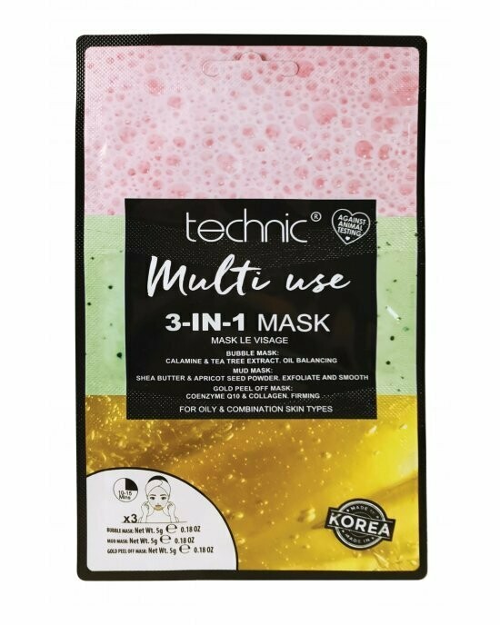 Technic Multi Use 3 in 1 Mask