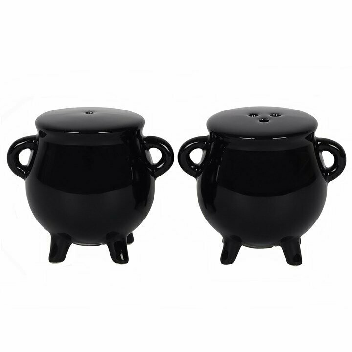 Cauldron Salt & Pepper Shakers