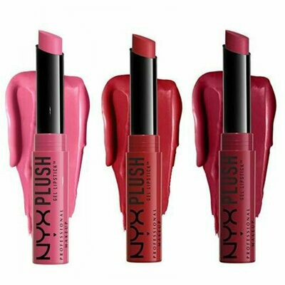 NYX Plush Gel Lipstick Set- 3