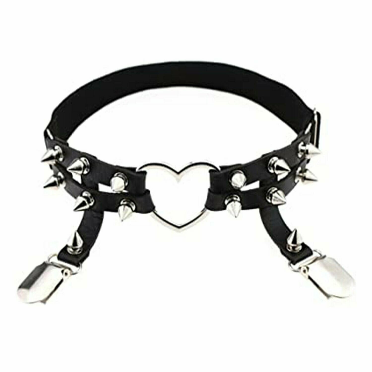 Spikey Heart' Garter