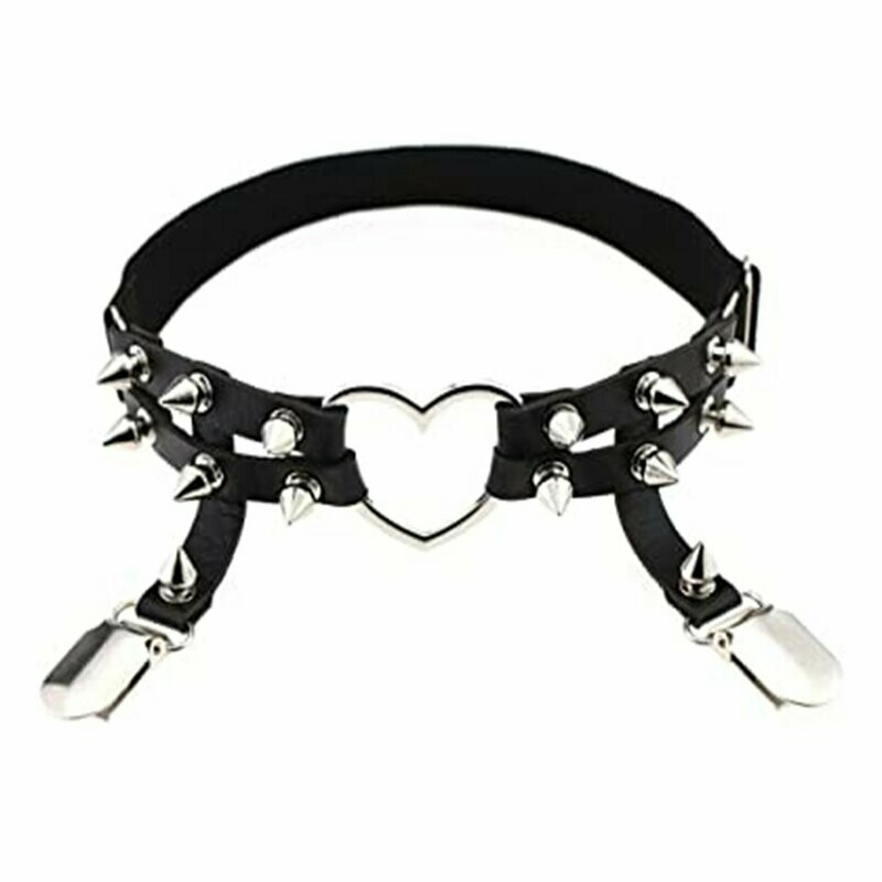 Spikey Heart' Garter